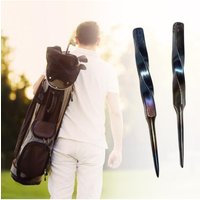 Hand Forging Spirals Divot Tool Light Weight Portable Design High Strength Metal Divot Repair Tool For Golfers And Player