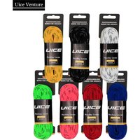 UICE Ice Hockey Skate Laces 84-120in Dual Layer Braid Tips Waxed Tip Design Hockey Shoelaces Ice Hockey Skate Hockey Shoe Lace