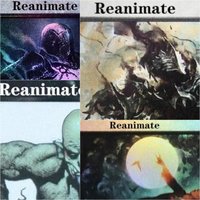 "Reanimate" TCG Magical Proxy Cards Black Top Quality Proxy Gathering Board Playing Game Trading Cards Proxy