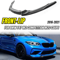 Front Bumper Lip Splitter Diffuser Lower Guard For BMW F87 M2 Competition M2C Coupe 2016-2021 Car Styling Tuning Accessories