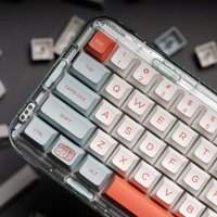 Minimalist HSA Profile Keycaps 132 Key PBT Thermal Sublimation Key Cap Customized MX Switch Gamer Mechanical Keyboard AJAZZ AULA