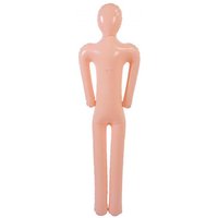 Inflatable Mannequin Man Woman Full Size Simulation Halloween Costume Prop DIY Halloween Decorations for House Patio Yard Decor