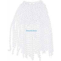 T4MD Pearls Tassels Headpiece Stylish Hair Adornment for Women Makeup Party Decorations Decorated Headwear Luxurious Jewelry