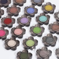 Flower Shape Single Eyeshadow Palette, Matte & Shimmer Pigment Eye Shadow, Long-Lasting Waterproof Cosmetic for Eye Makeup