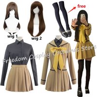 Anime Nanami Momozono Cosplay Costume Wig Kamisama Love Kiss Nanami Cosplay Adult Women JK School Uniforms Halloween Outfits