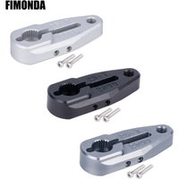 7075 Aluminum Clamping 25T Servo Horn 24mm 20mm for ProTek Savox Futaba Servo 1/10 Arrma Buggy Granite Monster Truck Raider 2WD