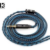 KBEAR ST16 Crystal 16 Cores 5N Single Copper Silver-plated Upgrade Cable MMCX/QDC/2PIN Earbuds Connector For KS1 Star River Lark
