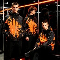 2026 Thermochromic Color Changing Waterproof Jacket Casual Sportswear Windbreaker Coat Polyester Fiber Zipper Closure Hooded