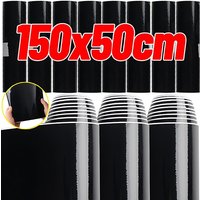 AliExpress NONE Gloss Black Car Body Film Vinyl Wrap Decals Self Adhesive Sticker Motorcycles Bike Auto Skin Color Changing Films 150X50cm