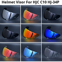 Motorcycle Helmet Visor for HJC C10 Replace Lens Anti-UV Anti-Scratch Wind Shield Motorcycle Accessories, Casco Moto