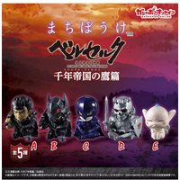 Genuine BANDAI Gashapon Berserk Millennium Falcon Hen Guts Berserker Armor Machibouke Anime Figures Collectible Model Toy