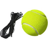 Tennis Training Ball with Elastic String - Rebound Self Practice Ball Tennis Solo Training Tool