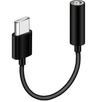 Portable Type-C To 3.5mm Aux Adapter 10cm Earphone Cable Converter Accessories for Smart Phone Type C Headset Adapter