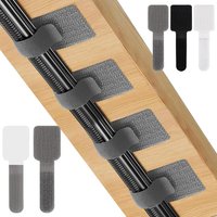 New Reusable Cable Ties Velcro Ties Self-Adhesive Power Cord Cable Holder Adjustable Cord Storage Desktop Organiser Manager