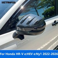 For Honda HR-V e:HEV e:Ny1 2022 2023 2024 2025 2026 Carbon Fiber Side View Rearview Mirror Cover Trim Accessories Car Styling