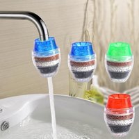 1 Pcs Activated Carbon Water Purifier Tap Filter Portable Kitchen Faucet Water Cleaner Household Water Purification Accessory