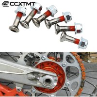 Motorcycle Chain Screw Sprocket Bolts M8*25 Galvanized Nuts Kit For Honda KTM Kawasaki Yamaha Tracer 900GT 700GT 9GT 7GT MT09 07