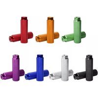 2Pcs Durable Anti-Slip Bike Pegs Aluminum Alloy Lightweight Bike Foot Rest Cycling Parts Bicycle Accessories Fit 3/8 Inch