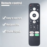 Brand new replacement voice remote control for MECOOL KM2 KM2 PLUS ONN Android 4K Ultra HD TV box, Bluetooth voice remote, black