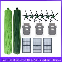 Pour aspirateur robot iRobot Roomba S9 9150 S9 S9Plus série S, filtre HEPA de remplacement, brosse principale et latérale, sac à poussière, accessoires