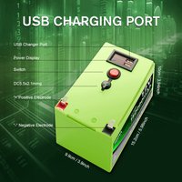 12V100Ah Built-in BMS lithium-ion battery for drone toy car, camping, fishing, outdoor and other mobile charging batteries