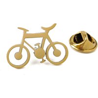 AliExpress NONE 2025 New fashion creative bicycle brooch, unisex, suit shirt chest accessory