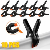 Plastic Spring Clamps Adjustable Woodworking Clamps Photography Background Photo Hanging Clips Green Screen Fixed Clip Accessory