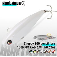Hunthouse 100mm17.6g Topwater Pencil Fishing Lure Floating Rattle Ball Hard Bait WTD Surface Saltwater For Pike Bass Fish Tackle