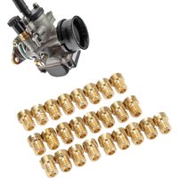 25pcs Main Jet Carburetor Carb Main Jet Kit 55‑115 M5 Replacement for Dellorto Carburetor PHBG Accessories