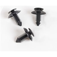50Pcs 8mm Hole Door Trim Panel Clips Retainer Rivet Bumper Fender Fastener For Ford N801925S