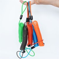 2.5m Safety Disc Brake Anti-theft Security Reminder Motorcycle Alarm Bold Spring Cable Helmet Wire Bicycle Lock Rope