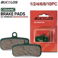 AliExpress BUCKLOS Bike Hydraulic Brake Pads Ceramic Durable Bicycle Disk Brake Pad Wear-resistant Rotor Disc Pads for SHIMANO D02S N03A
