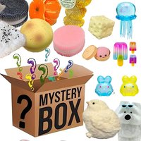 Stress Reliever Toys Mystery Fidget Toy Kawaii Cat's Paw,Simulated Food,Antistress Foot Squishy Toy, Squeeze Toy, Mochi Squishy