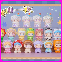 Trendy Pop Nii Is At Work Urban Baby Cute Grain Blind Box Blind Bag End Box Handmade Desktop Ornament Gift
