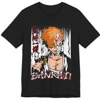 BLEACH Anime Graphic T-Shirt 100%Cotton Oversized unisex Shirt Y2k Men Short Selling Popular Sleeve O-Neck New Selling Popular