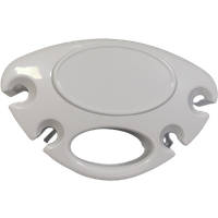 Dental Auxiliary Control Box Plastic Hand Aid Rack Shell Oval Assistant Rack Box