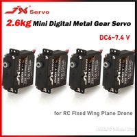 JX 2,6 kg Mini Coreless Servo PDI-HV0903MG Digital Metal Gear DC6 ~ 7,4 V Micro Motor für RC Auto Starrflügel Flugzeug Racing Drone Teil