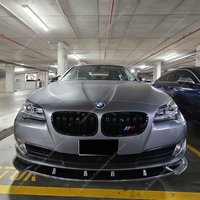 Gloss Black ABS Front Bumper Lip Spoiler Splitter Diffuser For Bmw F10 F11 Non M Sport 2010-2013 Pre-Lci Bodykits Tuning