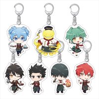 Assassination Classroom Korosensei Anime Acrylic Fun Keychain Bag Charms Pendant Q Version Creative Key Chain Popular Products