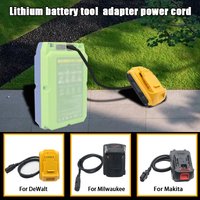 Lithium Battery Tool Adapter Power Cord For Dewalt For Milwaukee For Makita 18V 20V Power Tool Connect Lead Acid Battery DC 24V