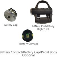 Replacement Part For GARMIN Vector 3 3S Battery Contact or Battery Cap or Pedal Body Bicycle Pedal Repair