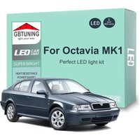 Canbus LED Interior Light Bulb Kit For Skoda Octavia 1 MK1 1U 1U2 1U5 Sedan Combi 1996-2004 Vehicle Indoor Reading Trunk Lamp