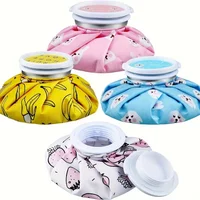 1pc 11in Cartoon Cute Cooling Ice Pack, Hot And Cold Compress Therapy Bag, Sports Cooling Cloth Ice Pack