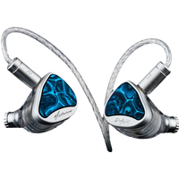 INAWAKEN Dawn Mistwood In-Ear Monitor 11.2mm Diamond-Gold Diaphragm Drive with Premium Silver-Plated Cable