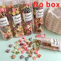 22-Piece Set of Random Style Mini Hair Clips, Cute Plastic Flower-Shaped Hair Accessories for Girls, Cute Flowers, Heart-Shaped | Durable Plastic Mini Claw Clips, Suitable for Daily and Party Use. |