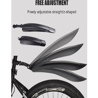 AliExpress NONE 1set Road Bike Fenders Mudguard Universal Quick Disassembly Bike Front Rear Fender Mudflap for Mountain Road Bike accessories