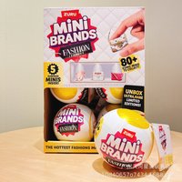 New Zuru Mini Brands Fashion Series 3 Surprise Ball 5 Mini Fashion Bags 80+ Iconic Minis Ultra Rare Collectible Toy Collection