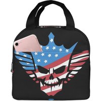 Cody Rhodes Wrestler Insulated Lunch Bag for Women Children Leakproof Food Boxes Thermal Lunch Box Tote