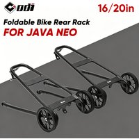 ODI Bike Rear Rack for JAVA NEO Dedicated Rear Shelf with Wheels 16in 20in Bicycle Luggage Carrier Rear Bracket for Folding Bike