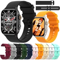 20mm 22mm Watch Bands for COLMI P71 P81 Strap Replacement Wristband C81/C60/M42/V68/P73/I28 Ultra Silicone Bracelets Accessories